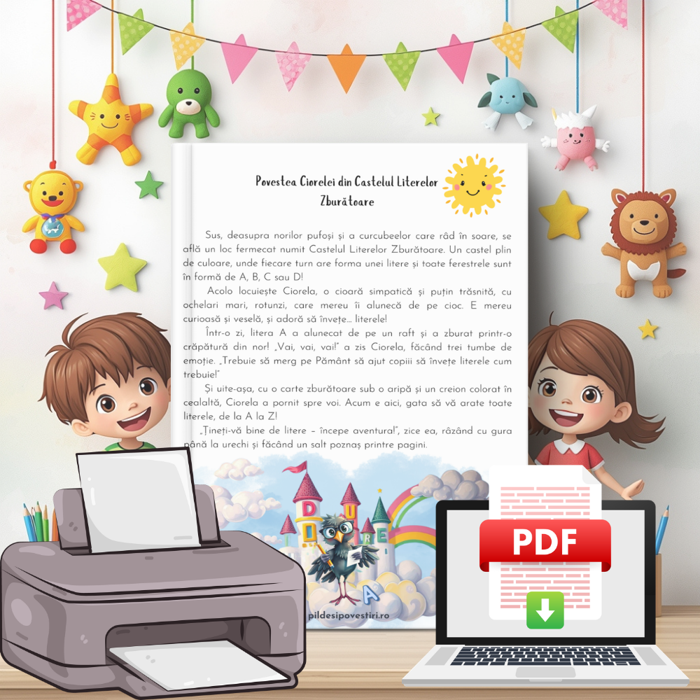 Cutia mea cu Fișe de lucru – Alfabet, Numere și Forme geometrice