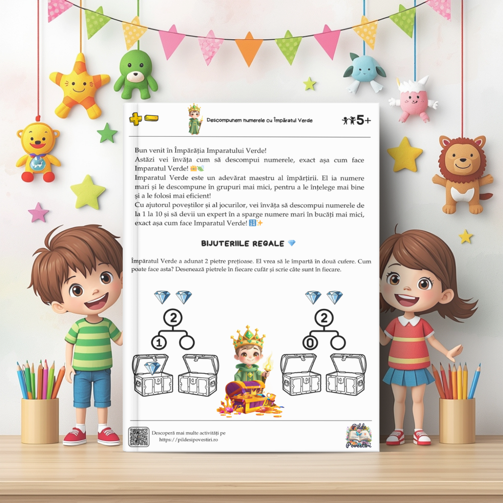 Compunem și Descompunem cu Împăratul Verde și Împăratul Roșu