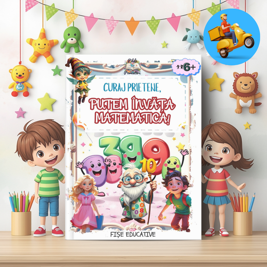 Mapa Educativă ”Curaj Prieteni, Putem Învăța Matematica”