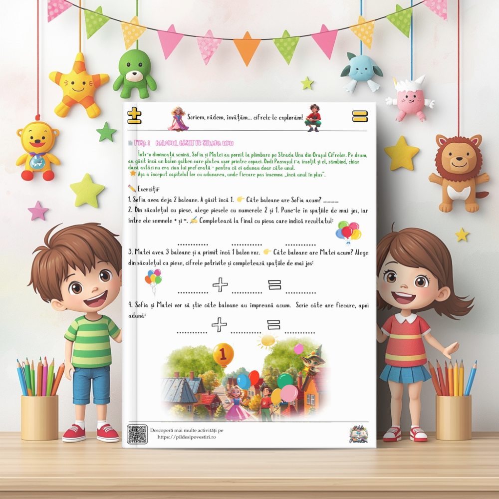 PROMO - Cutia Curioșilor - Matematică, Alfabet și Labirinturi - Clasa Pregătitoare