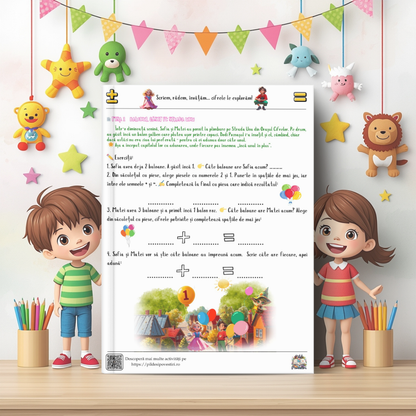 PROMO - Cutia Curioșilor - Matematică, Alfabet și Labirinturi - Clasa Pregătitoare