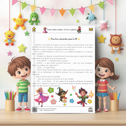 cutie cu fise de lucru pentru clasa pregatitoare