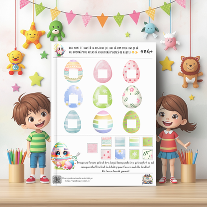 📘 Mapa educativă „Aventuri de Primăvară” – Povești, Litere, Numere și Joacă - Set Educativ 3 în 1