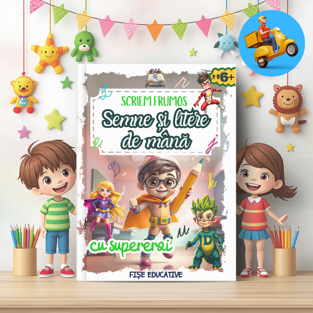 Mapa educativă ”Semne și litere de mână punctate”