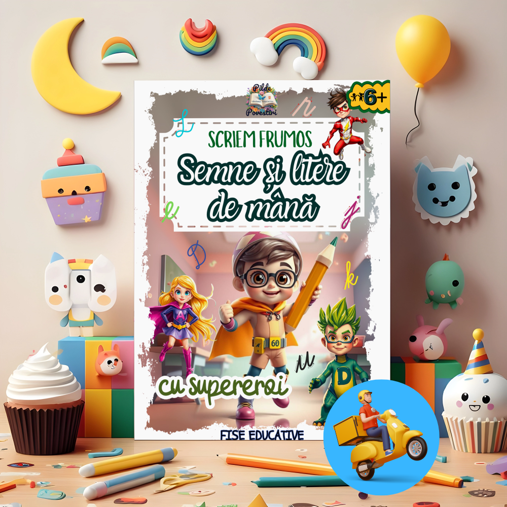 Mapa educativă ”Semne și litere de mână”