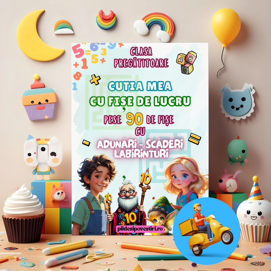 PROMO - Cutia Curioșilor - Matematică, Alfabet și Labirinturi - Clasa Pregătitoare
