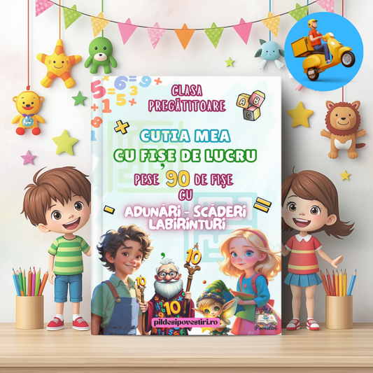 PROMO - Cutia Curioșilor - Matematică, Alfabet și Labirinturi - Clasa Pregătitoare