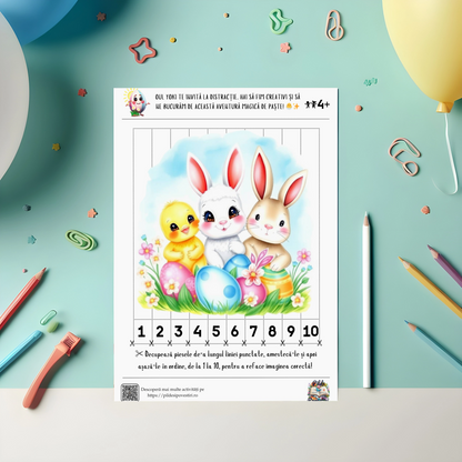 Activități de Paște cu Oul Yoki – Joc și Învățare! 🌸