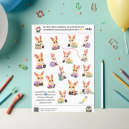 Activități de Paște cu Oul Yoki – Joc și Învățare! 🌸