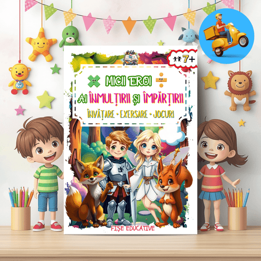 Fisa de lucru inmultiri si impartiri clasa a 2-a