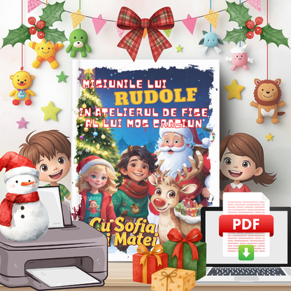 🎄 Misiunile lui Rudolf – VARIANTA PDF (PRODUS DIGITAL)