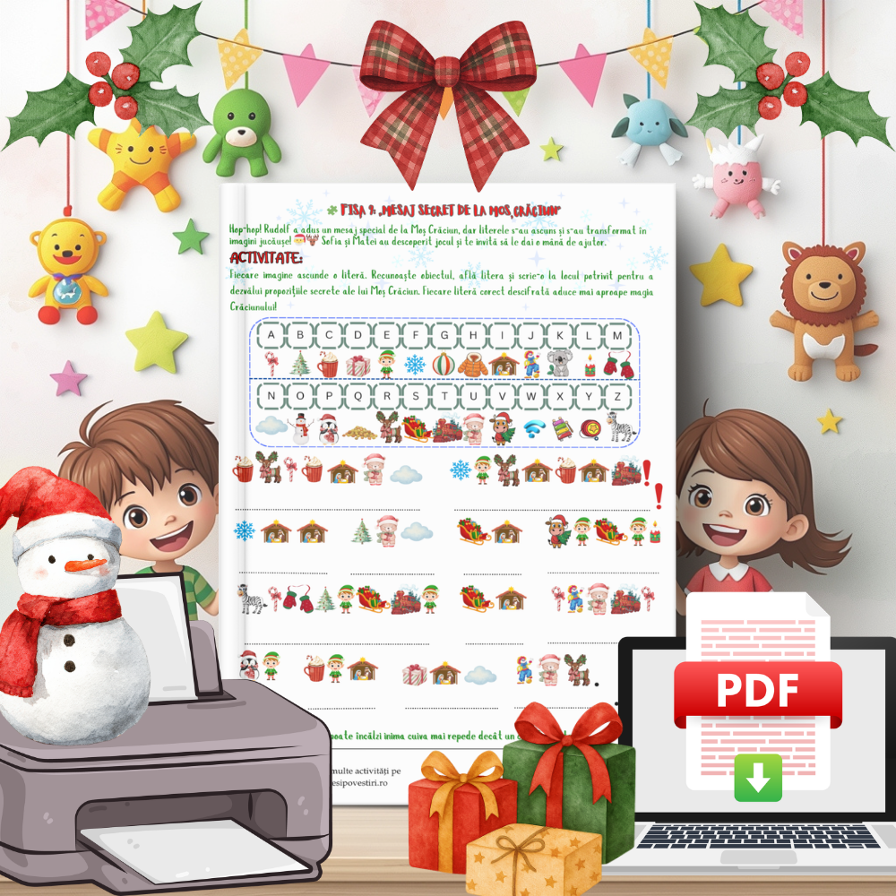 🎄 Misiunile lui Rudolf – VARIANTA PDF (PRODUS DIGITAL)