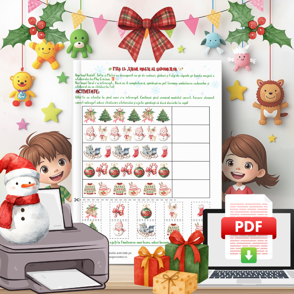🎄 Misiunile lui Rudolf – VARIANTA PDF (PRODUS DIGITAL)