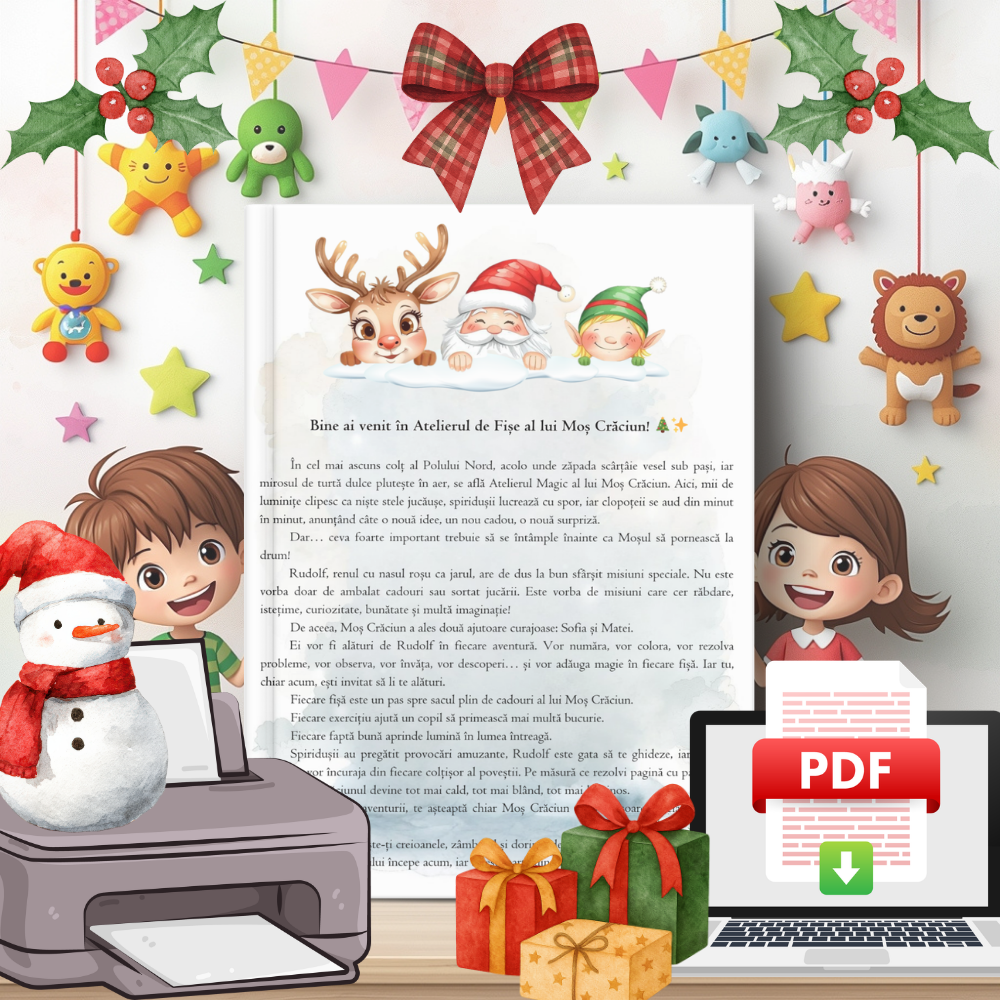 🎄 Misiunile lui Rudolf – VARIANTA PDF (PRODUS DIGITAL)