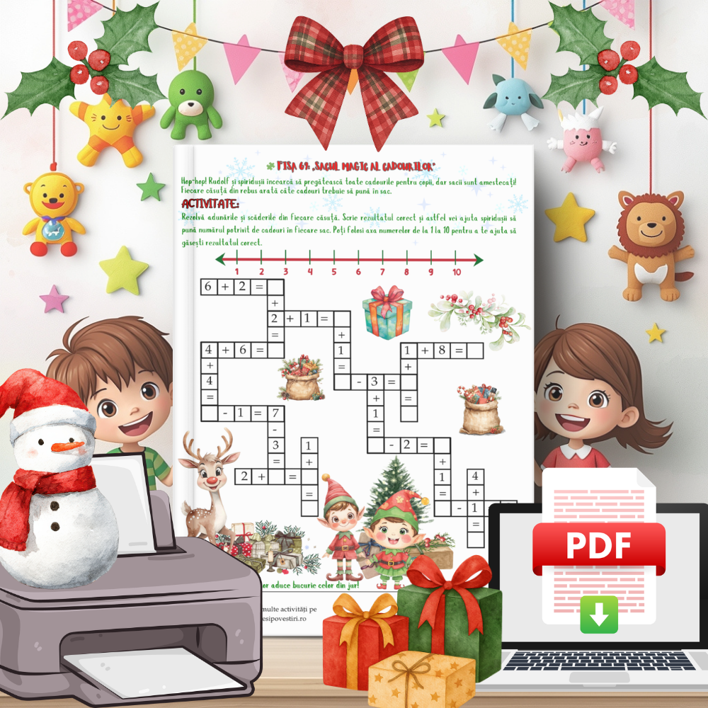 🎄 Misiunile lui Rudolf – VARIANTA PDF (PRODUS DIGITAL)