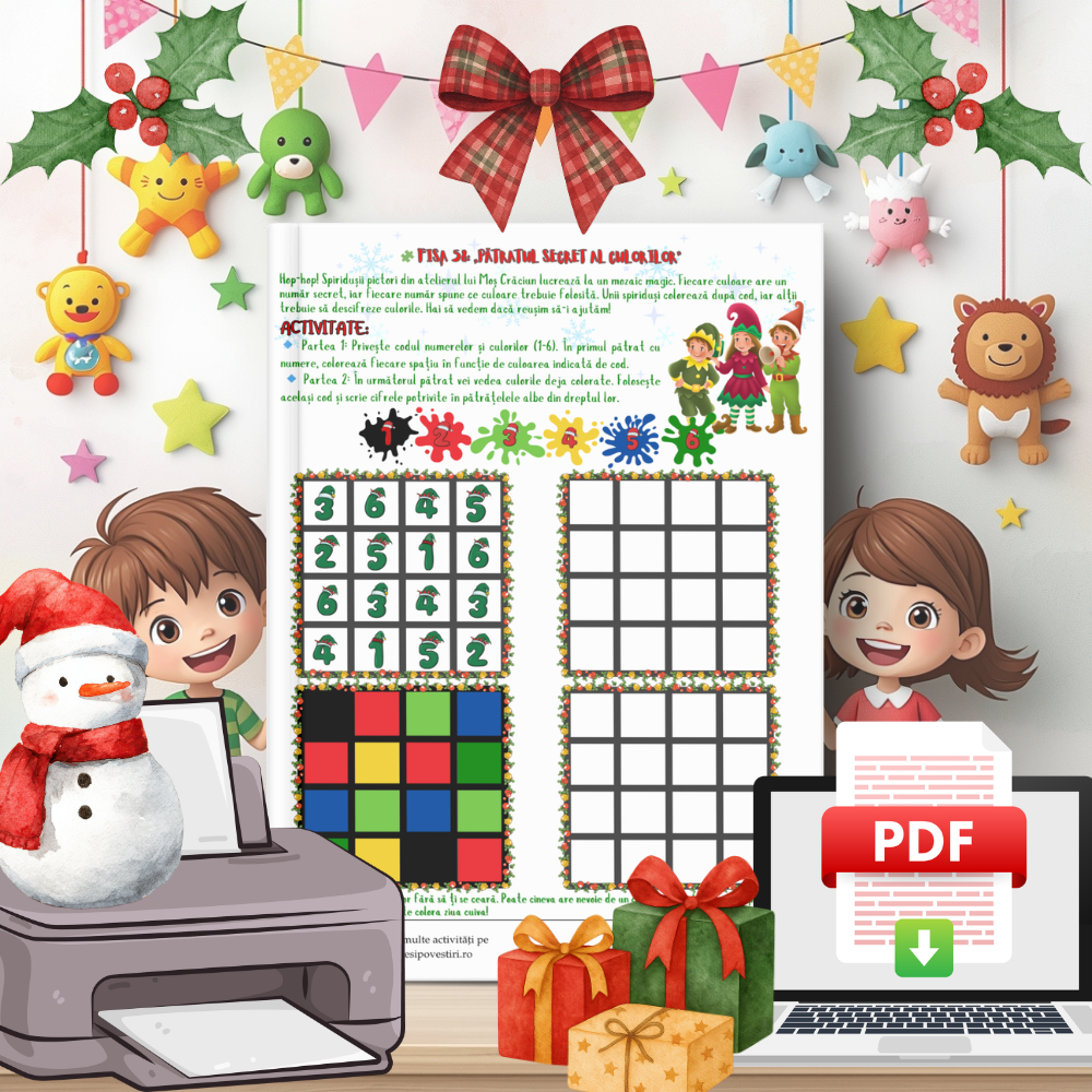 🎄 Misiunile lui Rudolf – VARIANTA PDF (PRODUS DIGITAL)