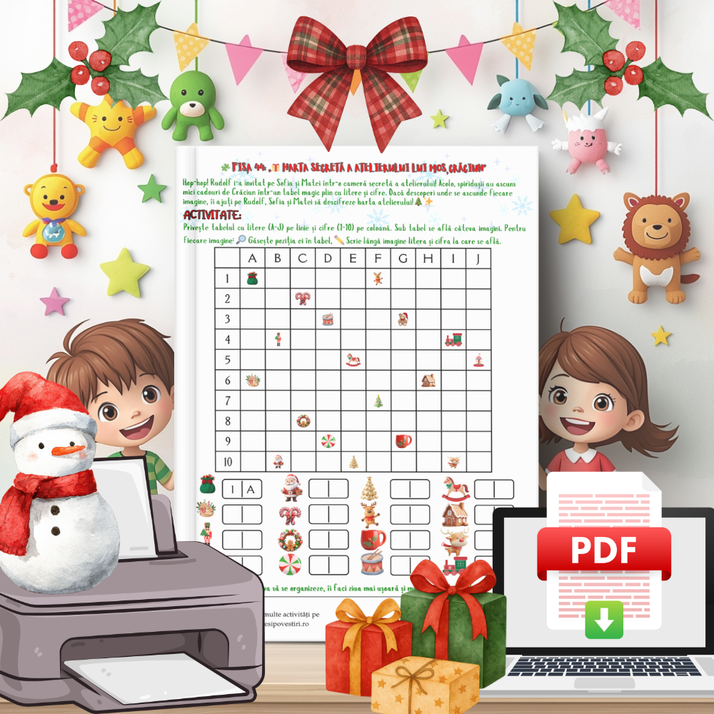 🎄 Misiunile lui Rudolf – VARIANTA PDF (PRODUS DIGITAL)
