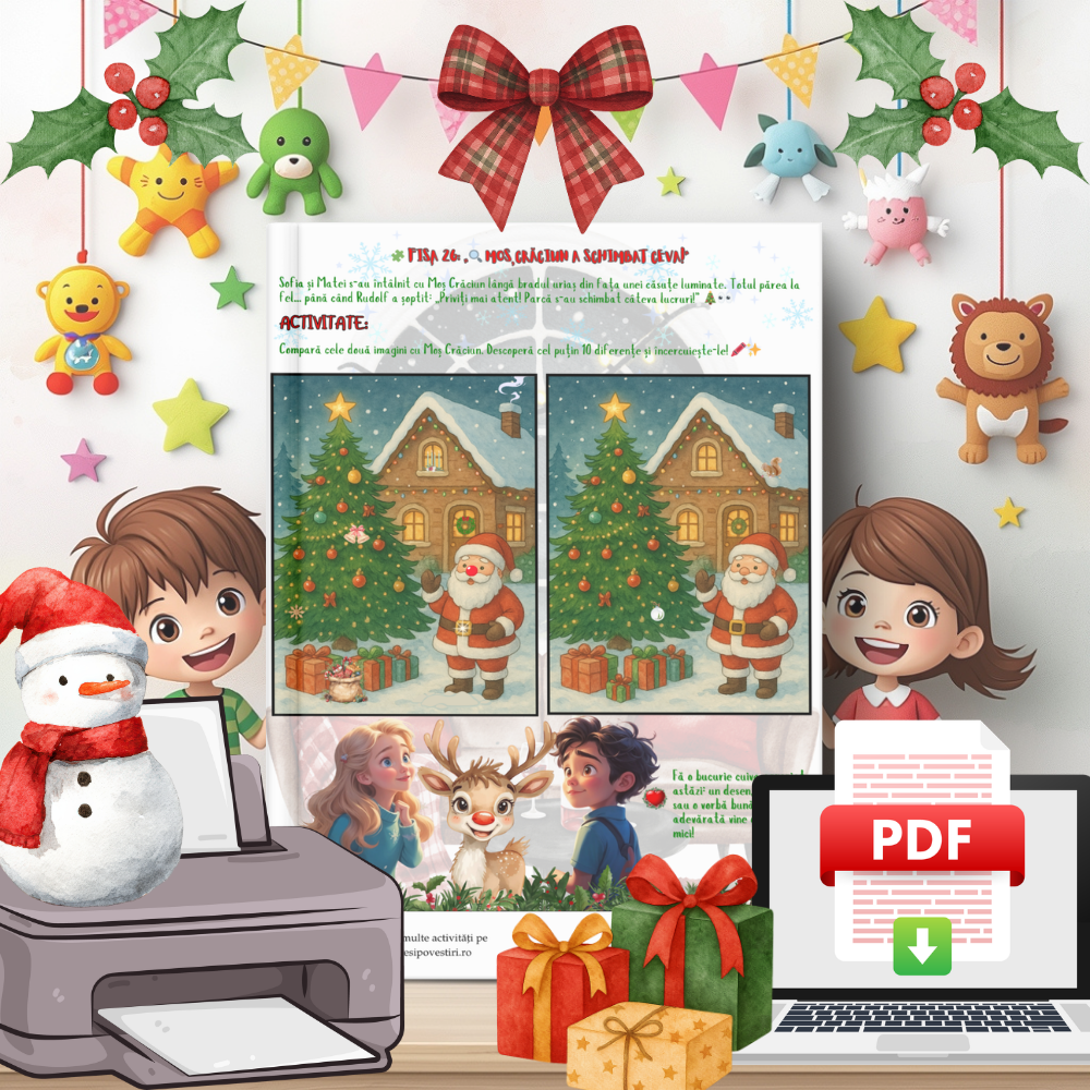 🎄 Misiunile lui Rudolf – VARIANTA PDF (PRODUS DIGITAL)