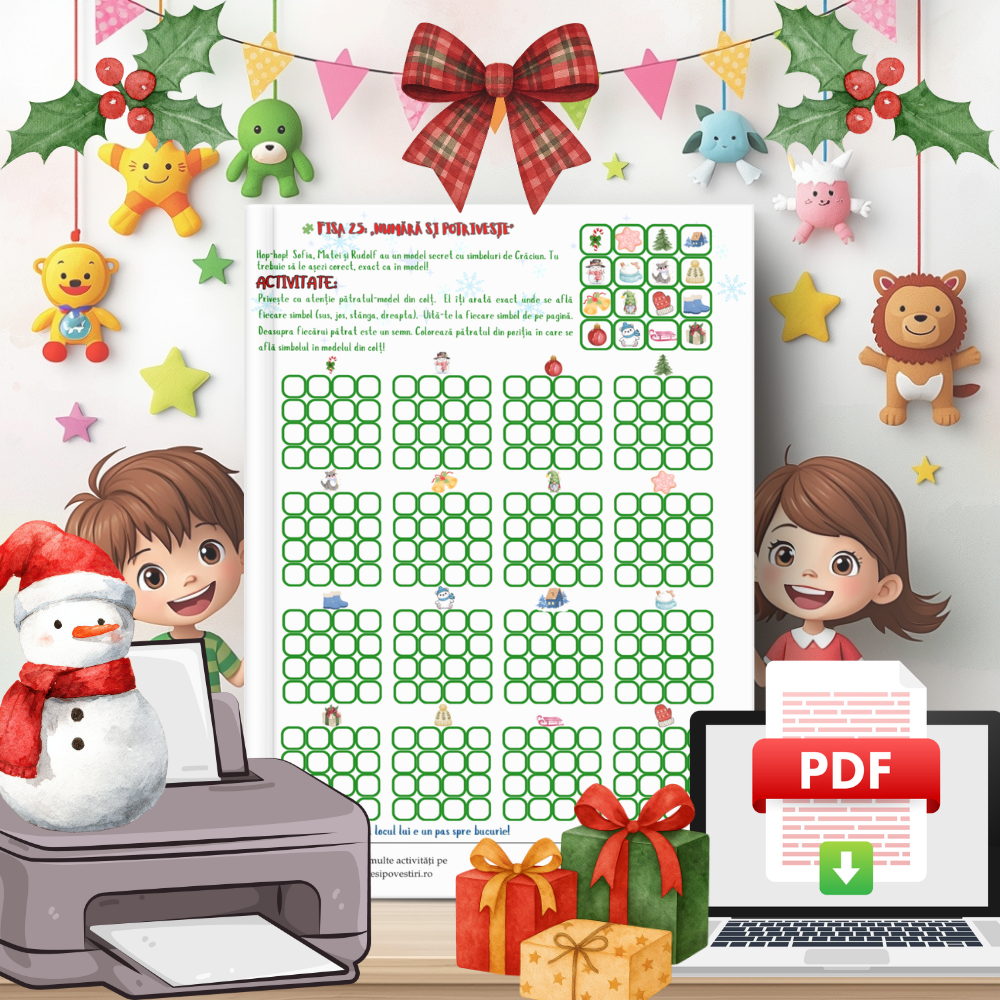 🎄 Misiunile lui Rudolf – VARIANTA PDF (PRODUS DIGITAL)