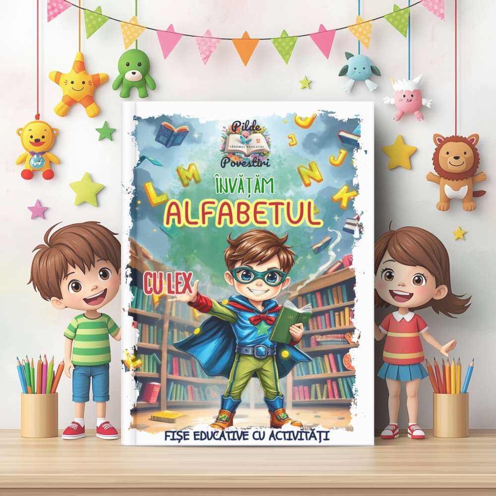 cutie cu fise de lucru cu supereroi gradinita clasa pregatitoare