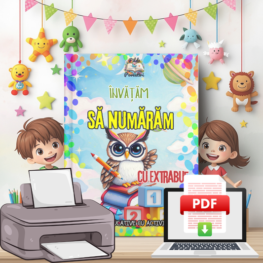 Hai să învățăm numerele de la 1 la 10 cu ExtraBuf