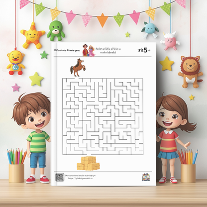 PROMO - Cutia Curioșilor - Matematică, Alfabet și Labirinturi - Clasa Pregătitoare