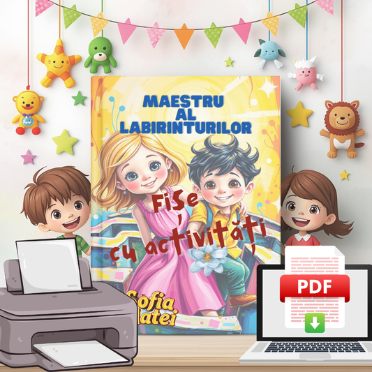 Labirinturi Educative -  120 de Provocări pentru Mințile Curioase!