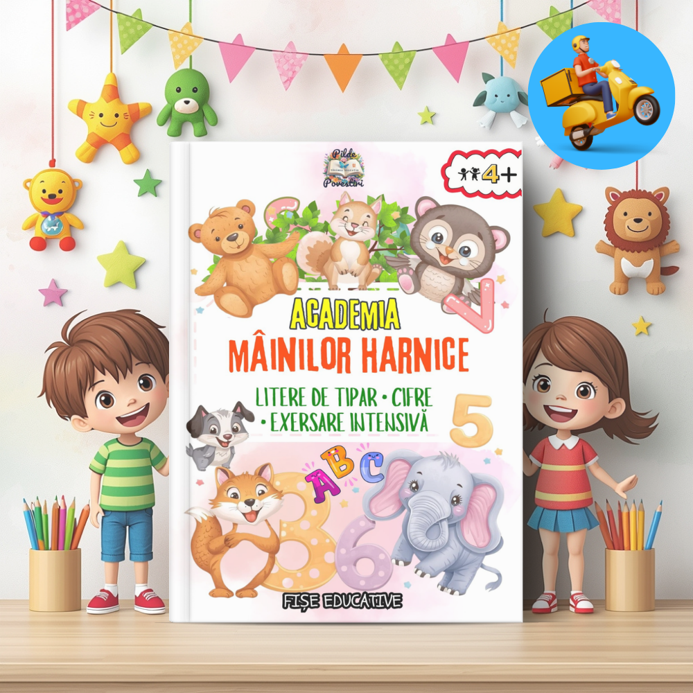 litere de tipar trasare