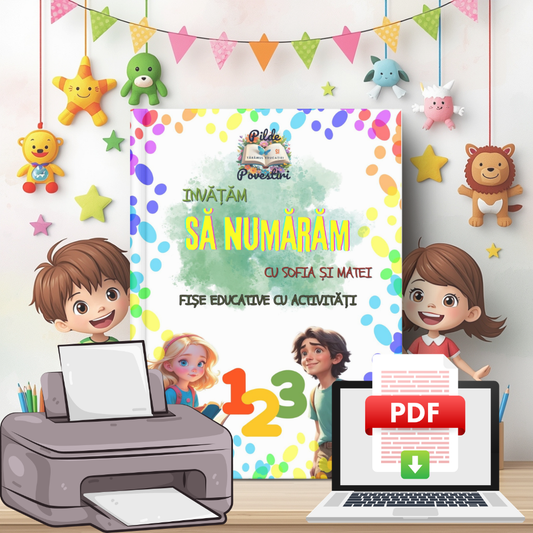 Învățăm să numărăm - Fise Educative cu Activități