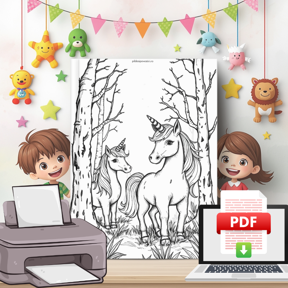 Colorăm Unicorni, Prințese, Zâne și Sirene cu Sofia și Matei