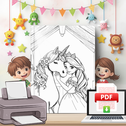 Colorăm Unicorni, Prințese, Zâne și Sirene cu Sofia și Matei