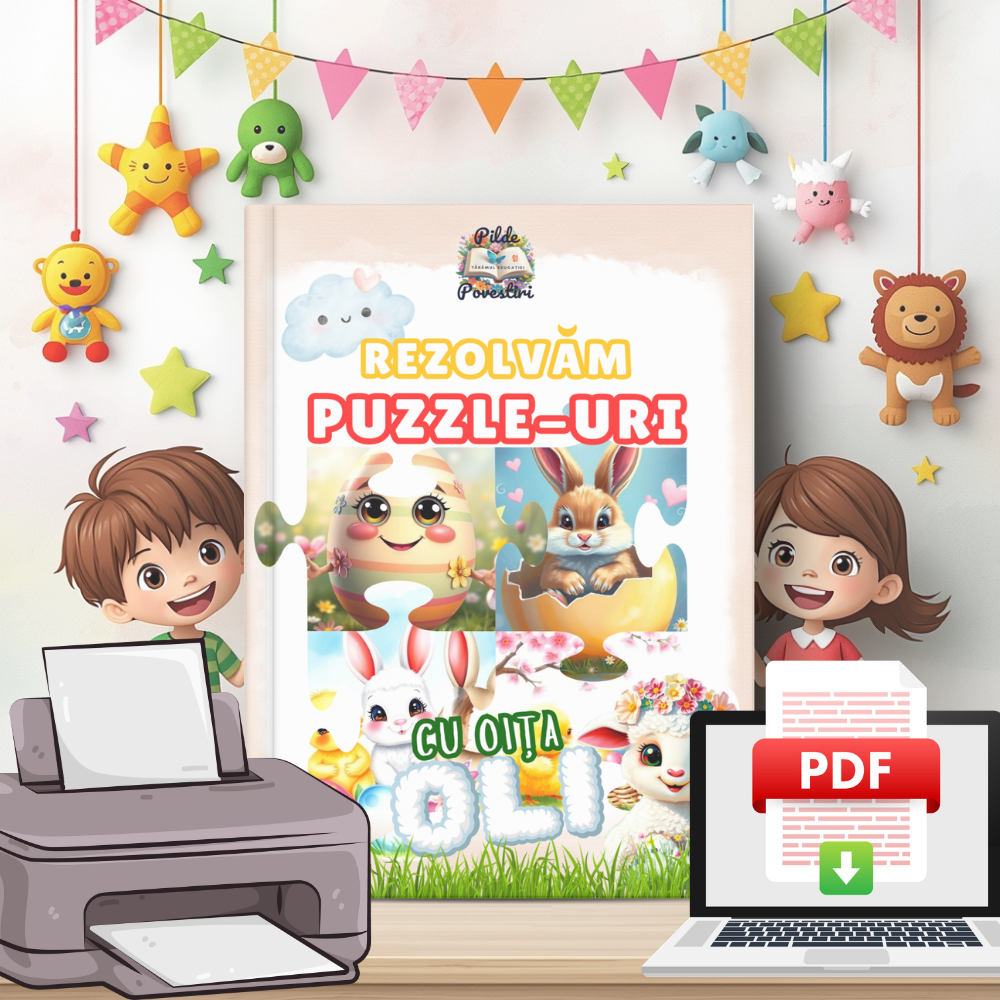 Rezolvăm Puzzle-uri cu Oița Oli!