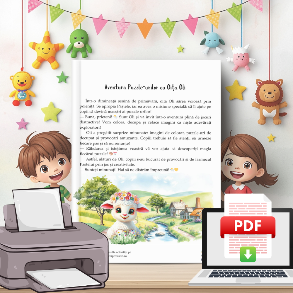 Rezolvăm Puzzle-uri cu Oița Oli!