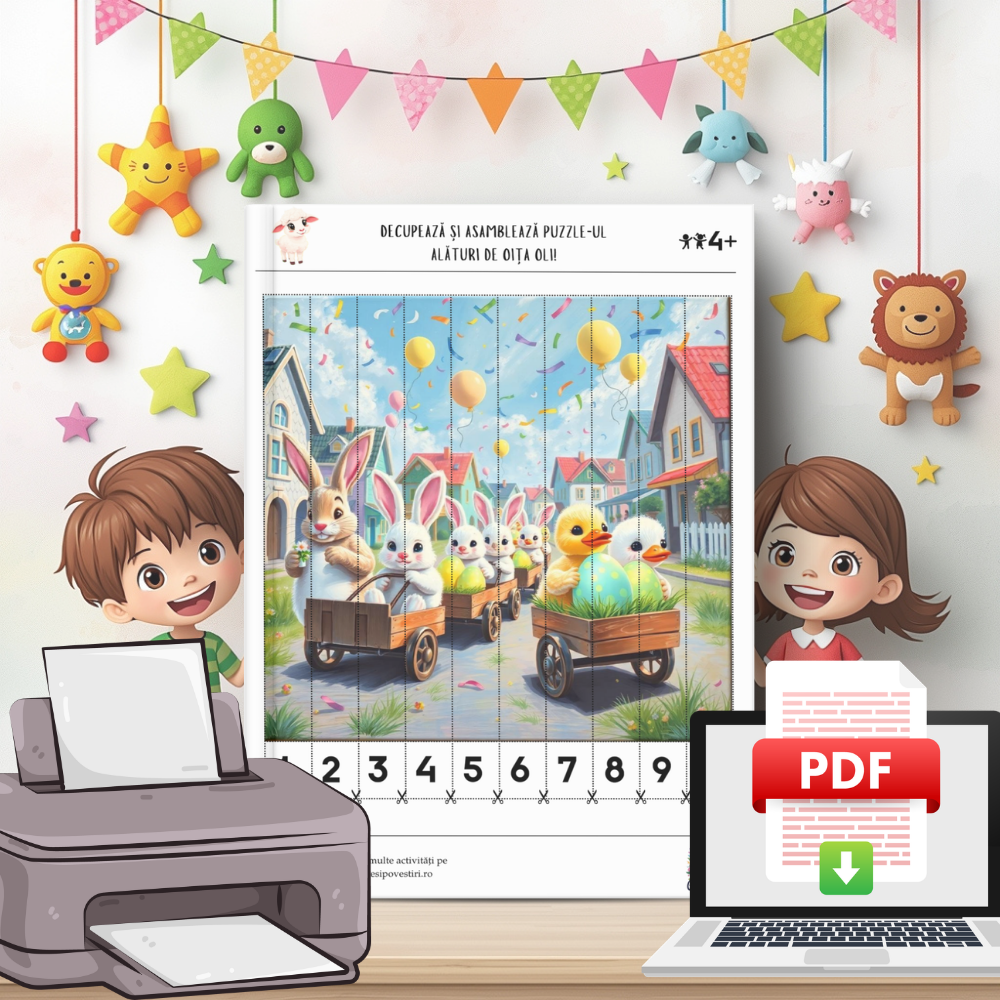 Rezolvăm Puzzle-uri cu Oița Oli!
