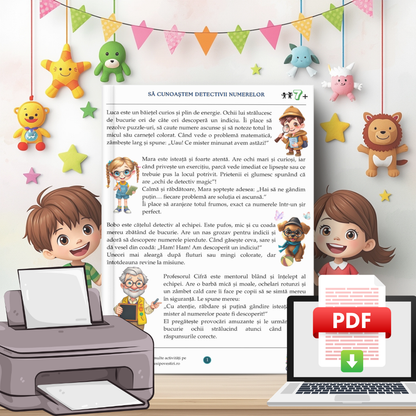 Fișe cu adunări și scăderi pentru clasa 1 în format PDF | Exerciții matematică clasa 1