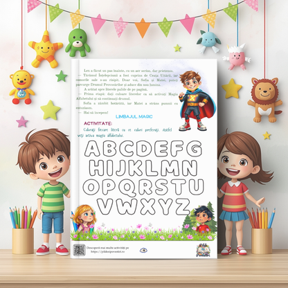 Mapa Educativă: SuperEroii Înțelepciunii – Aventuri Magice către Tărâmul Înțelepciunii!