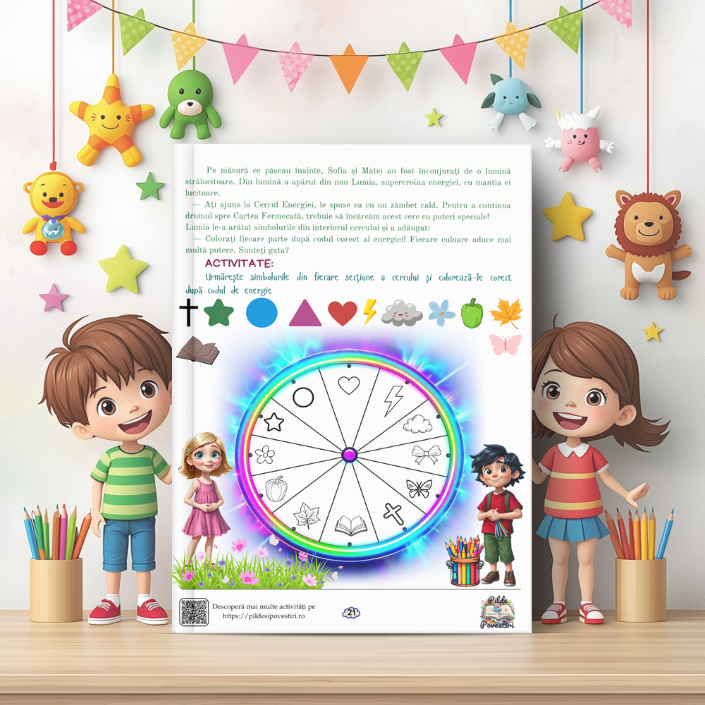 Mapa Educativă: SuperEroii Înțelepciunii – Aventuri Magice către Tărâmul Înțelepciunii!